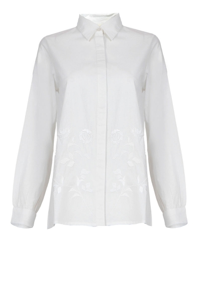 Cydelle Embroidered Front Button Shirt