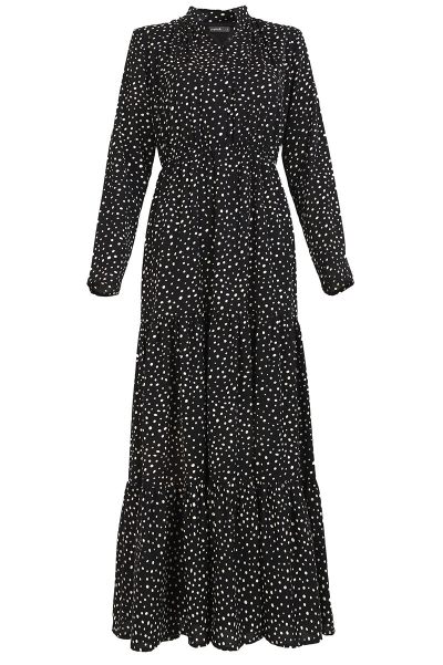 Lakita Gathered Tier Maxi Dress